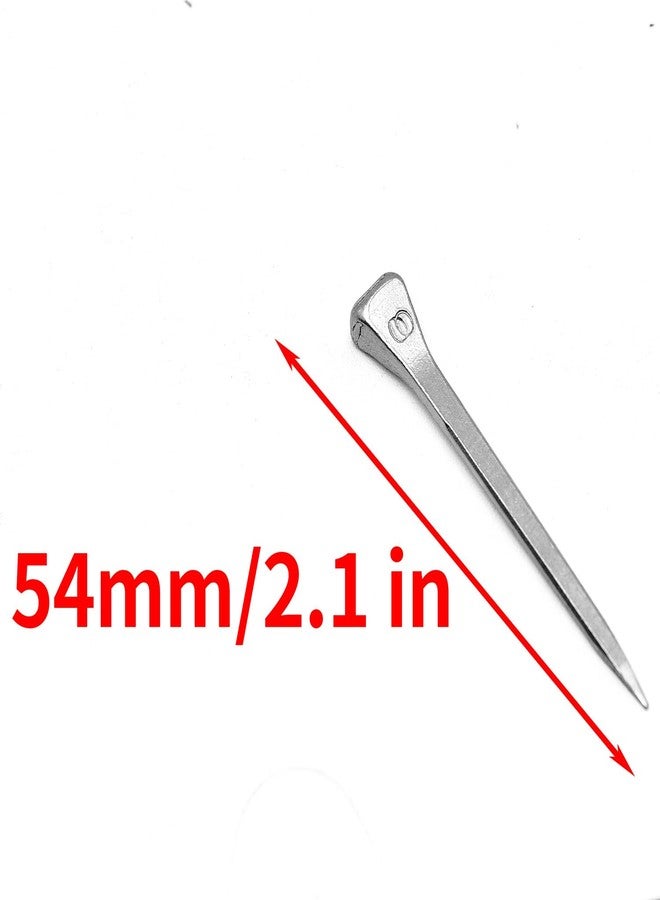 Surf turtle E6 Horseshoe Nails 50 Pcs 2.1 Inches Low Carbon Steel Horse Hoof Nails Horse Training Supplies Tool for Securing Firmly - Image 2